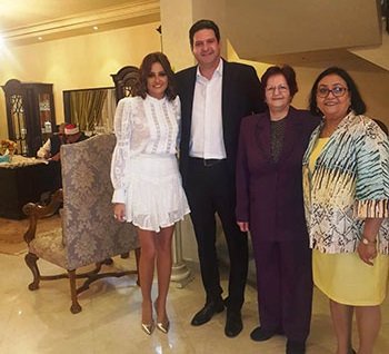 بشرى تحتفل بعقد قرانها.. صور