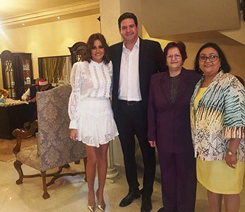 بشرى تحتفل بعقد قرانها.. صور